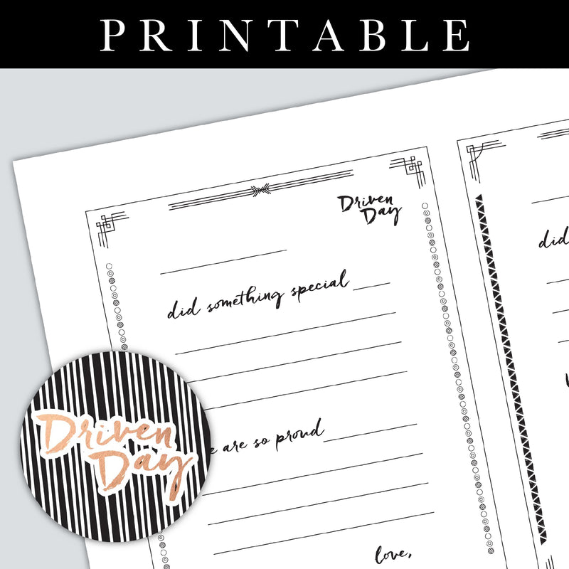 Little Hero Achievement Printable