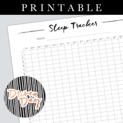 Sleep Tracker Printable