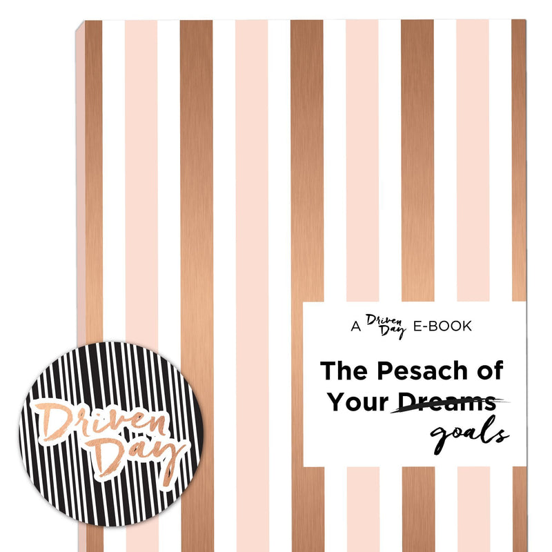 A Driven Day E-Book: The Pesach of Your Goals