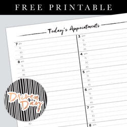 Appointments Printable