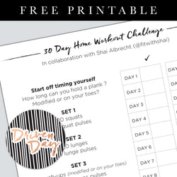 At home on sale daily workout challenge