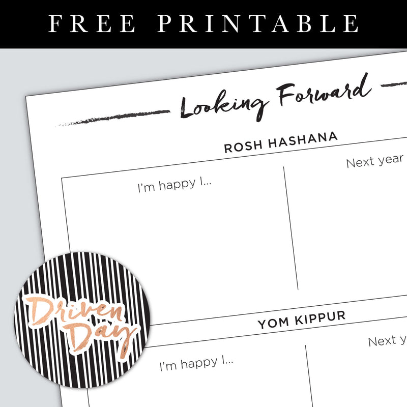 Looking Forward Printable