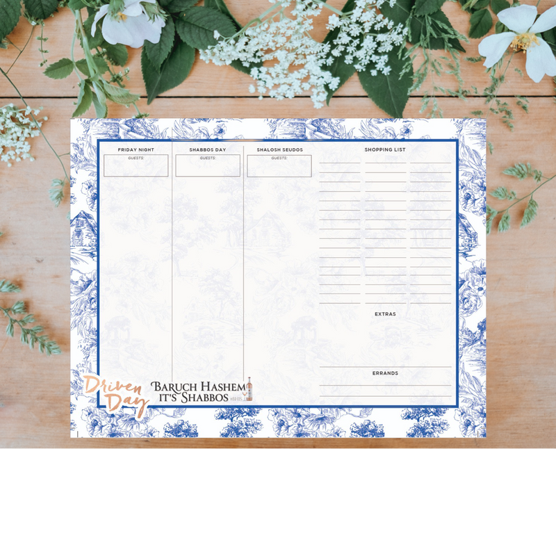 BHIS x DD Shabbos Planning Pad: Meet Abigail