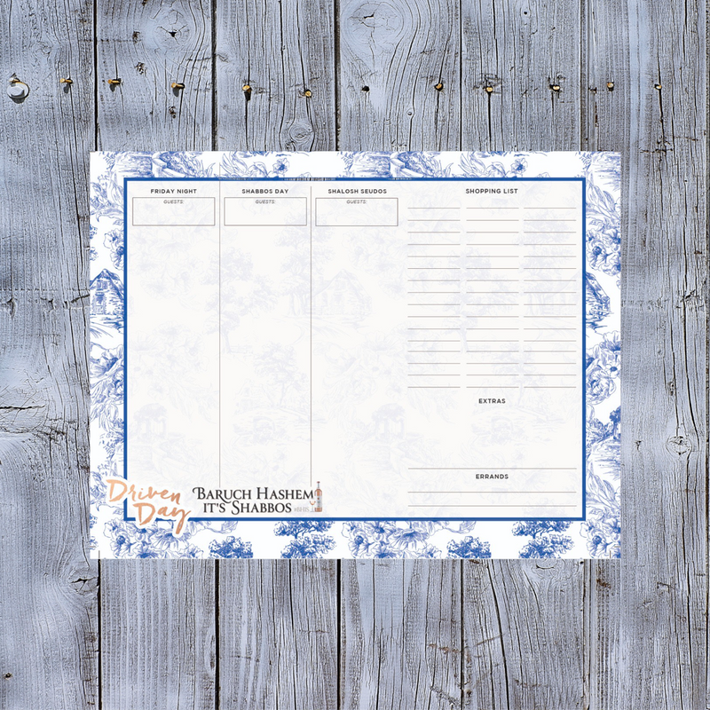 BHIS x DD Shabbos Planning Pad: Meet Abigail