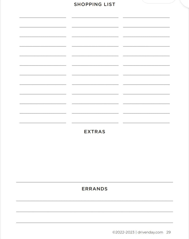 January 2023 Daily Planner:  Rhodes (Jewish)